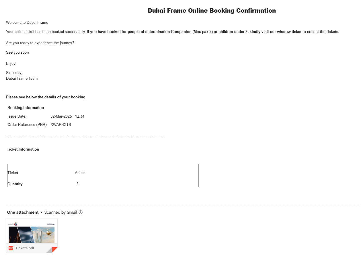Original Content for PDF Tickets